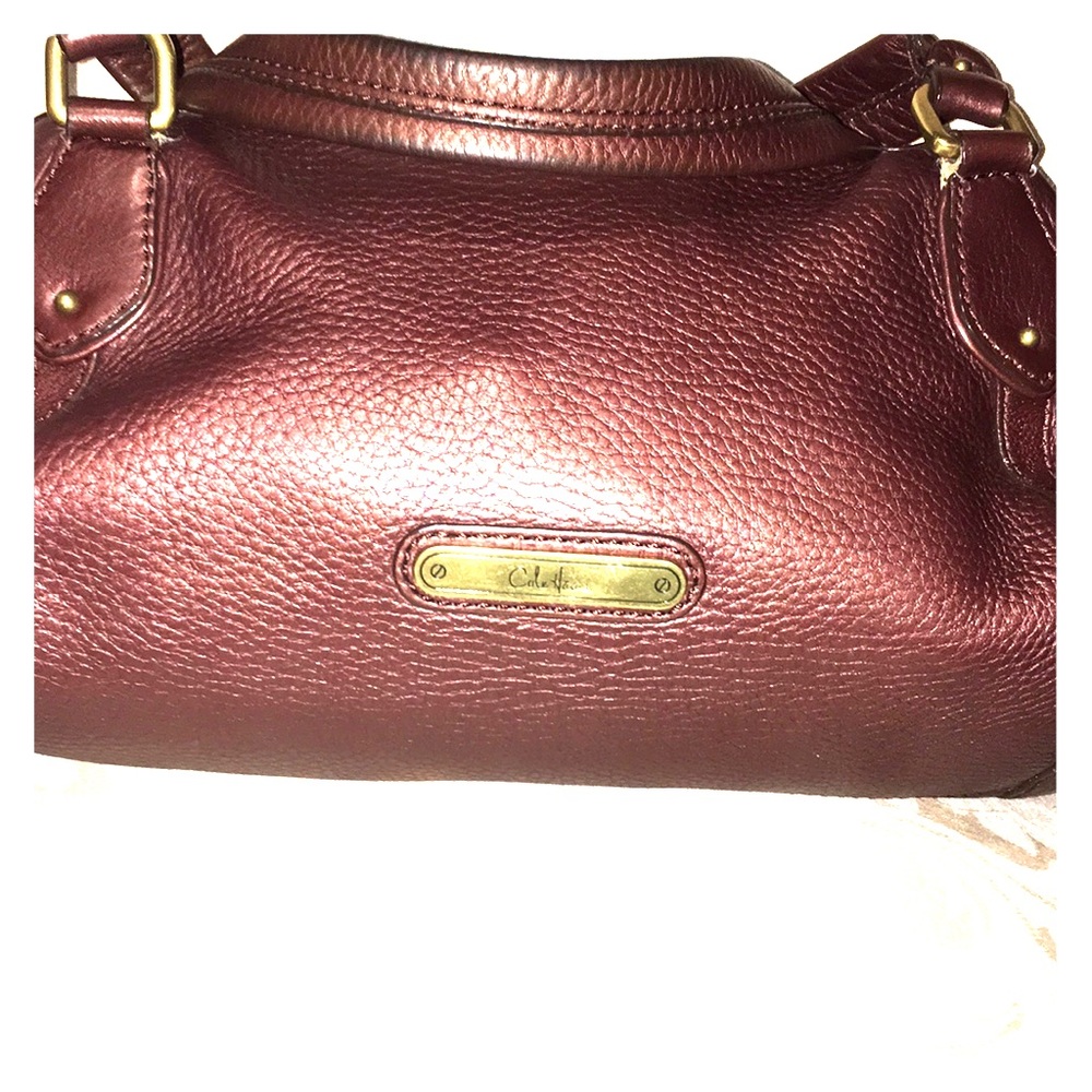 Cole Haan bronze duffle, small